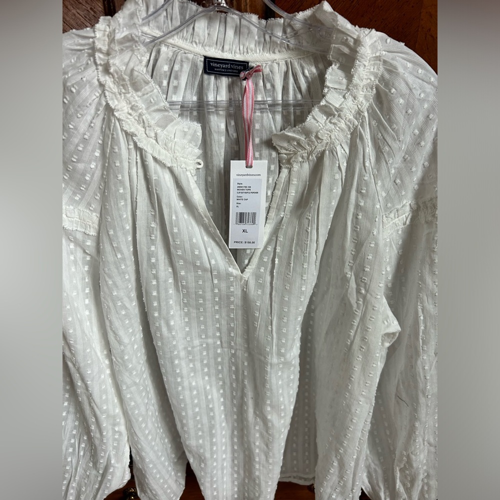 Vineyard Vines White Blouse